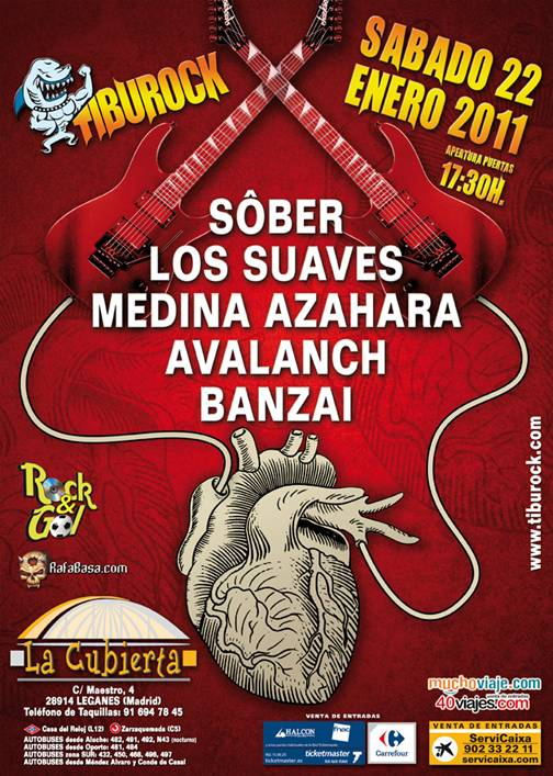 En marcha el Tiburock…1er Festival del año!!!!!