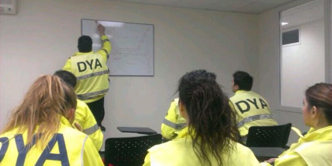 Rubén García Sánchez, coordinador provincial de la D.Y.A.,  nos detalla el dispositivo preparado para el Festival LIVE SPRING´14 VLC.