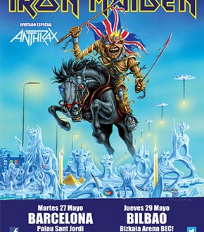 El heavy metal, más vivo que nunca. Los Iron Maiden colgarán en breve «SOLD OUT» en sus dos conciertos en España.